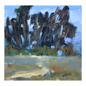 Farmlands, Erikson Ranch — Contemporary Plein Air Landscape Oil