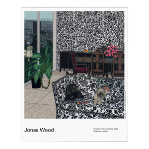 Jonas Wood Robot and Bear Poster