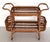 1960s Large Italian Bamboo Bar Cart, 1960s For Sale - Image 5 of 14