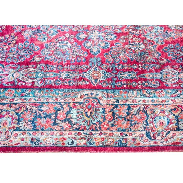 Early 20th Century Persian Sarouk Rug For Sale - Image 12 of 15
