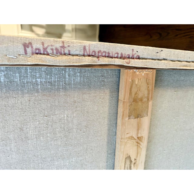 Australian Aboriginal Painting by Makinti Napanangka for Papunya Tula For Sale - Image 13 of 13