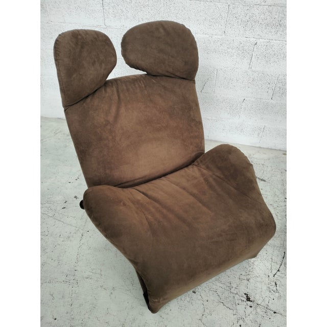 1980s Vintage Wink Chaise Lounges by Toshiyuki Kita for Cassina, 1980s, Set of 2 For Sale - Image 5 of 13