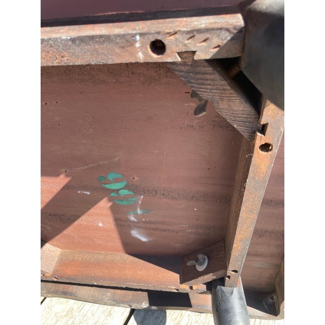 Square Barley Twist Table with Ball Feet, 1890s For Sale - Image 9 of 11