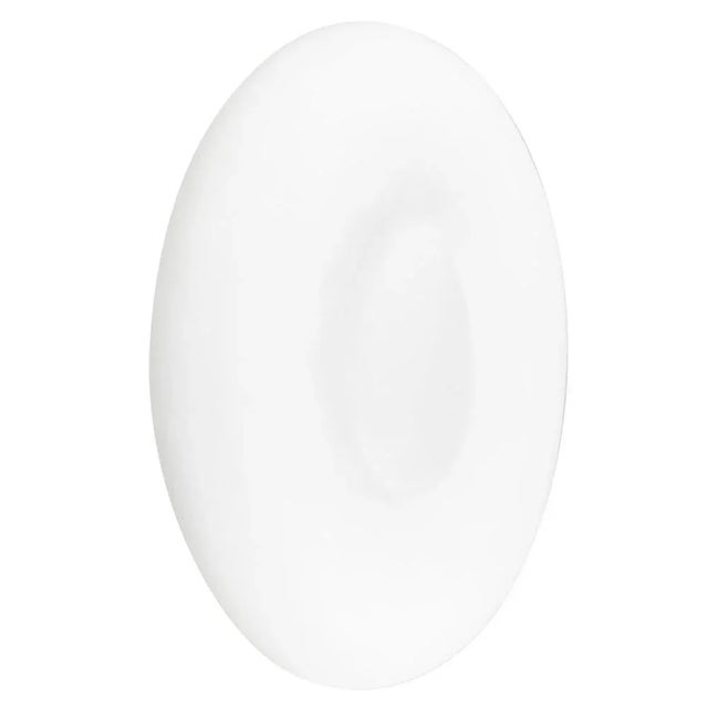 1950s Vintage German Oval White Opaline Glass Wall Lamps For Sale - Image 5 of 11