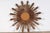 Mid-Century Modern Large Vintage French Midcentury Sunburst with Small Convex Mirror Plate For Sale - Image 3 of 11