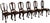 Age and Origin: The seating group likely dates from around 1900-1920 and originates from England. Chair Dimensions: Height...
