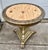 Vtg. Pair Italian Regency Style Carved Wood Pedestal End Tables W/Mirrored Tops For Sale - Image 13 of 15