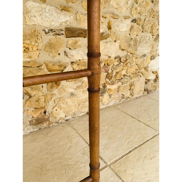 Antique French Three-Tiered Towel Stand, 1890s For Sale - Image 11 of 18