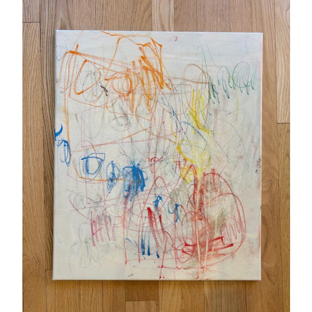 Abstract Sarah Trundle, Contemporary Abstract Painting, "It's Elementary" For Sale - Image 3 of 5