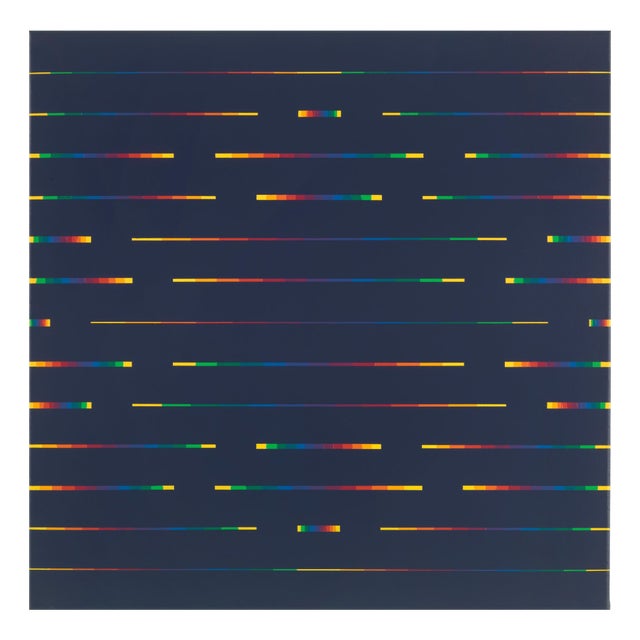 Paolo Minoli, Stella del Nord, Acrylic on Canvas, 1989-1990 For Sale