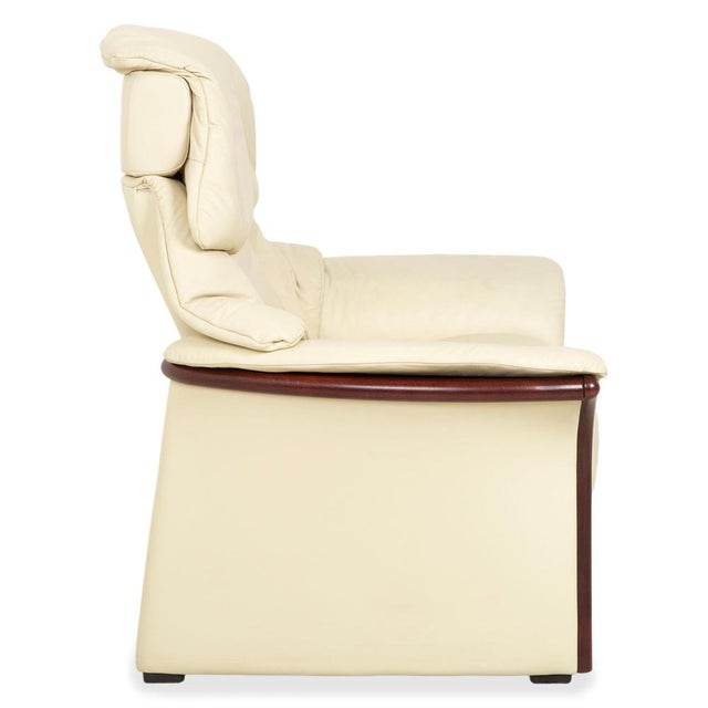 Eldorado Armchairs in Cream Leather from Stressless, Set of 2 For Sale - Image 15 of 18