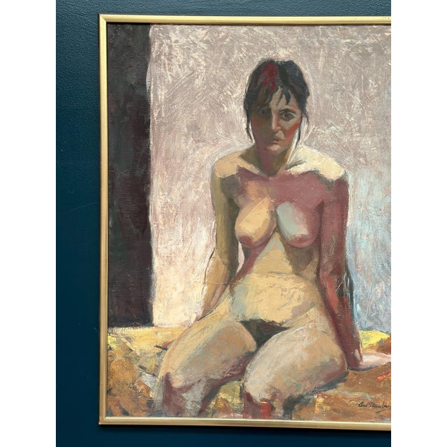 Ann Strömberg, Nude Study, Oil on Canvas, Framed For Sale - Image 11 of 18