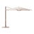 Tuuci Ocean Master Max Cantilever Umbrella | 10' Sq | Aluma-Teak | Triple Plate | $25k Retail For Sale