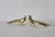 Mid 20th Century Vintage Italian Decorative Sculptural Goldtone Male Female Pheasants Mid Century-a Pair For Sale - Image 5 of 16