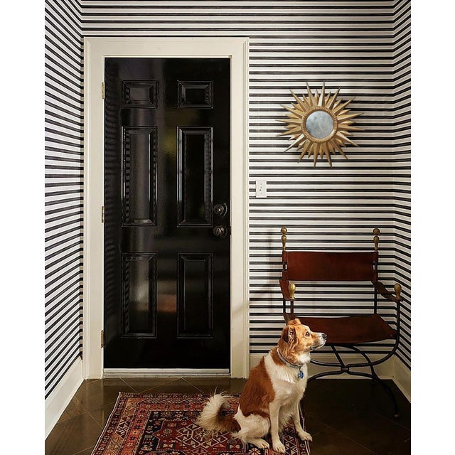 Wood Late 20th Century Sunburst Golden Mirror Art Decó Style For Sale - Image 7 of 10