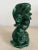 Vintage Green Porcelain Seahorse Vase For Sale - Image 4 of 9