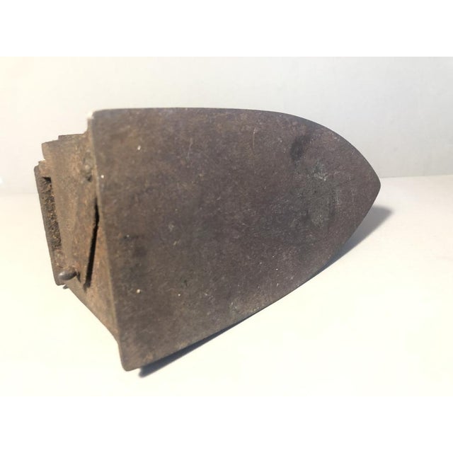 Antique Cast Iron Charcoal Griddle For Sale - Image 7 of 14