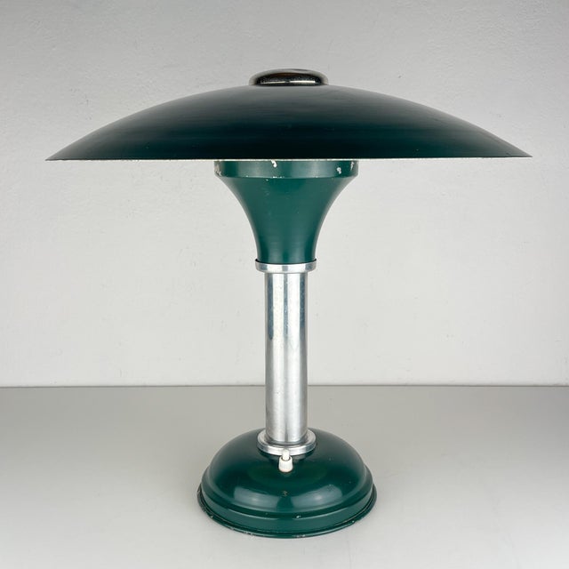 Bauhaus Metal Table Lamp, Germany, 1930s For Sale - Image 15 of 15
