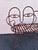 1980s John Risley Style Inspired Man and Woman Pop Art Iron Bench For Sale - Image 13 of 18