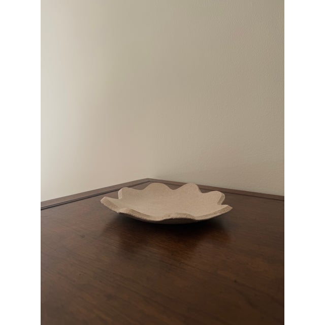 Morgan Peck Handmade Ceramic Scallop Platter For Sale - Image 4 of 4