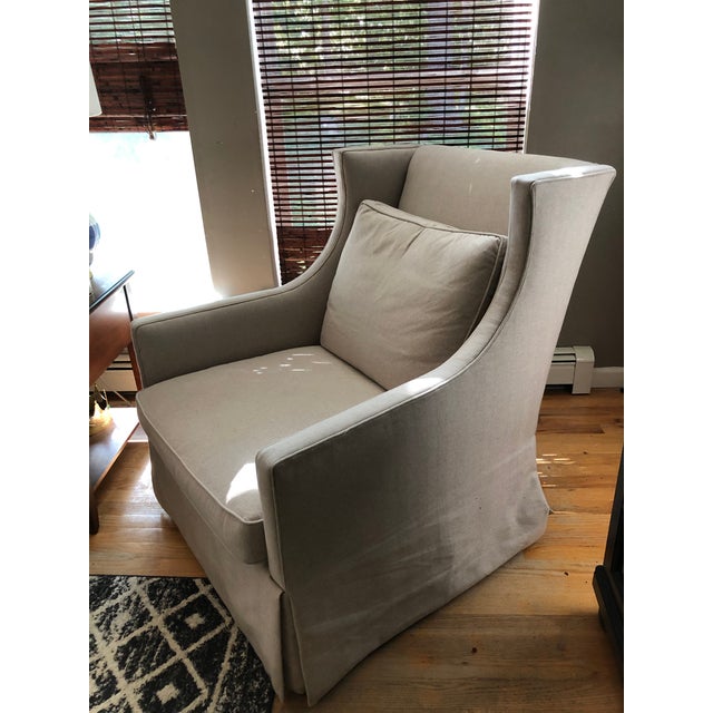 Lillian August Harper Swivel Chairs A Pair Chairish