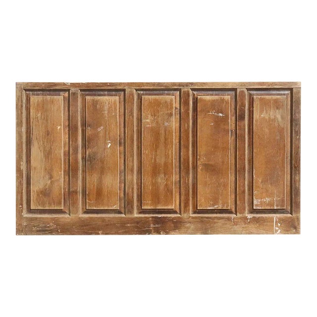 Vintage American Wood Paneled Wainscot Wall Panel Chairish