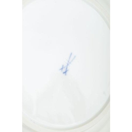 Deep Porcelain Plates from Meissen, Set of 12 For Sale - Image 4 of 5