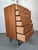 1960s Jack Cartwright for Founders MCM Walnut Armoire Dresser, Attributed For Sale - Image 9 of 10
