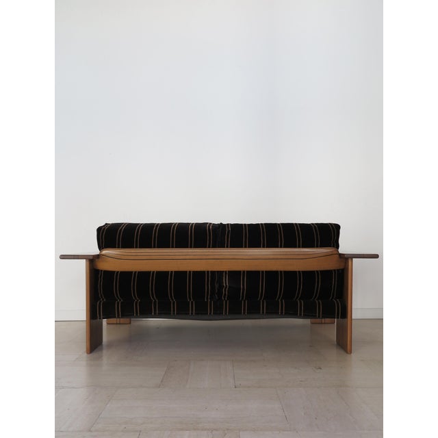 Afra & Tobia Scarpa Italian Two Seat Sofa by Afra & Tobia Scarpa for Maxalto, 1970s For Sale - Image 4 of 18