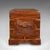 Wood Antique Celebration Chest, Indian, Teak, Brass, Trunk, Coffee Table, Victorian For Sale - Image 7 of 12
