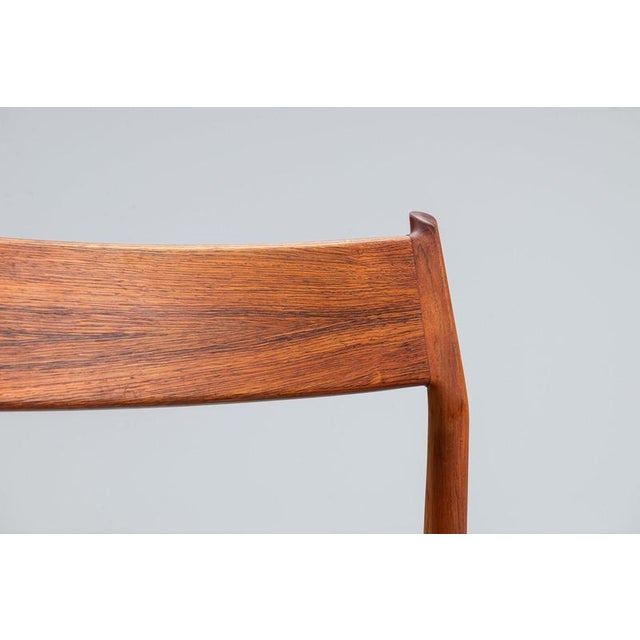 Model 418 Dining Chairs in Rosewood by Arne Vodder for Sibast Mobler, Denmark, 1960, Set of 8 For Sale - Image 16 of 17