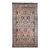Early 20th Century Persian Malayer Gallery Rug, Handwoven All-Over Geometric Pattern, Tan & Blue, 5’ X 10’ For Sale