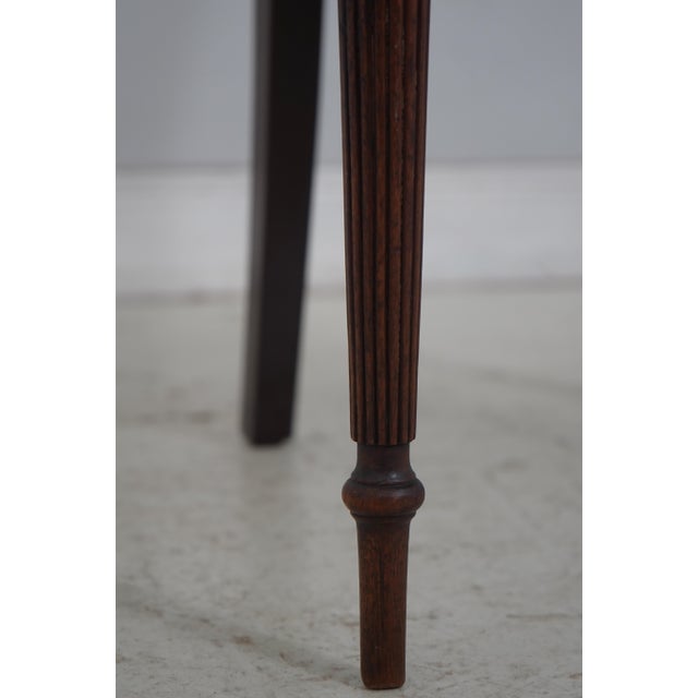 Vintage Mahogany Balloon Back Sheraton Side Chair For Sale - Image 15 of 18