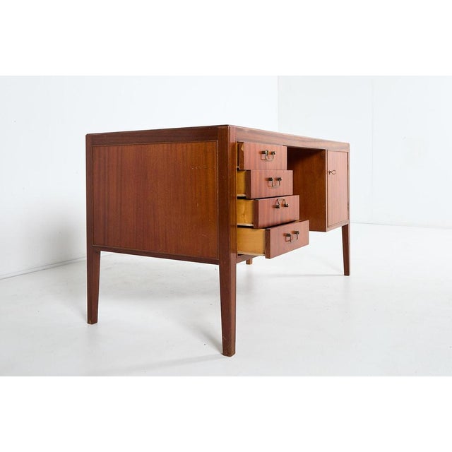 Mid-Century Scandinavian Modern Desk, 1950s For Sale - Image 4 of 11