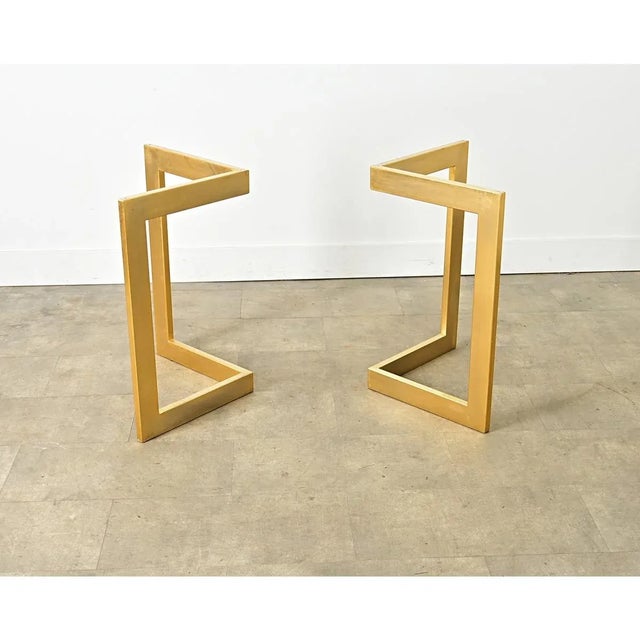 Early 21st Century French Modern Oval Marble Dining Table For Sale - Image 5 of 12