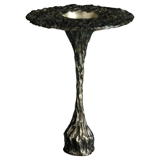 Omnia Vanitas Vanité 24 Candelabra in Patinated Cast Bronze by William Guillon For Sale - Image 12 of 12