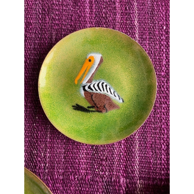 Mid 20th Century Set of Annemarie Davidson Enamel Dishes For Sale - Image 5 of 7