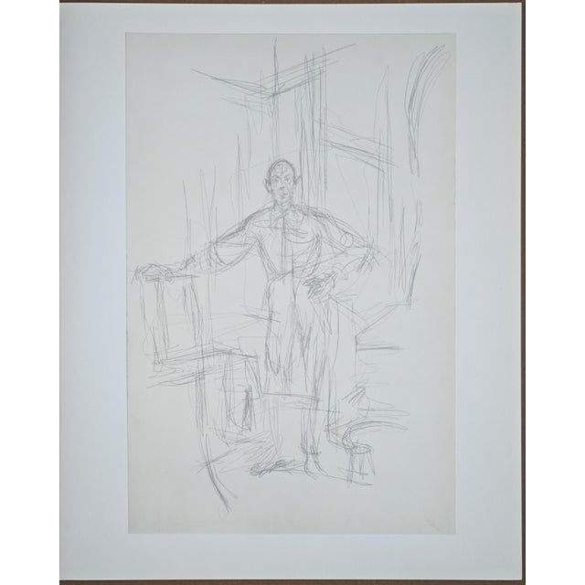 Alberto Giacometti, Portrait of Diego, 1963, Original Lithograph For Sale - Image 4 of 8