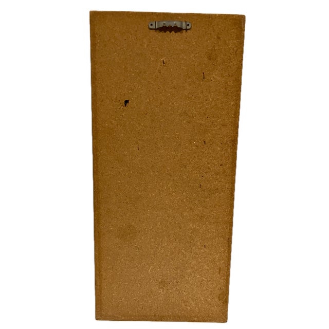 A Modernist Carved Wooden Religious Plaque Depicting Jesus Christ For Sale - Image 10 of 10