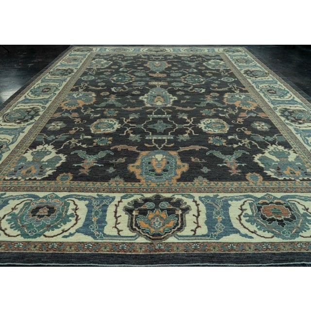 Turkish Oushak Antique Look Rug 12'9" x 17'8" #20063 Explore a curated collection of hallway runners, wool rugs, and...