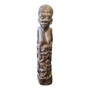 Large African Makonde Tree of Life Sculpture, Circa 1960
