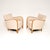 Mid-Century Modern Art Deco Swedish Chairs in Satin Birch, 1930s, Set of 2 For Sale - Image 3 of 10