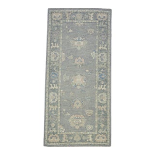 Turkish Oushak Rug 3' x 6'3" For Sale