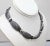 1950s Vintage 1950s Signed Napier Silvertone Ribbed Collar Necklace For Sale - Image 5 of 6