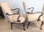 Mid 20th Century Mid 20th Century Biggs / Kittinger Queen Anne Fireside Arm Chair Pair For Sale - Image 5 of 18