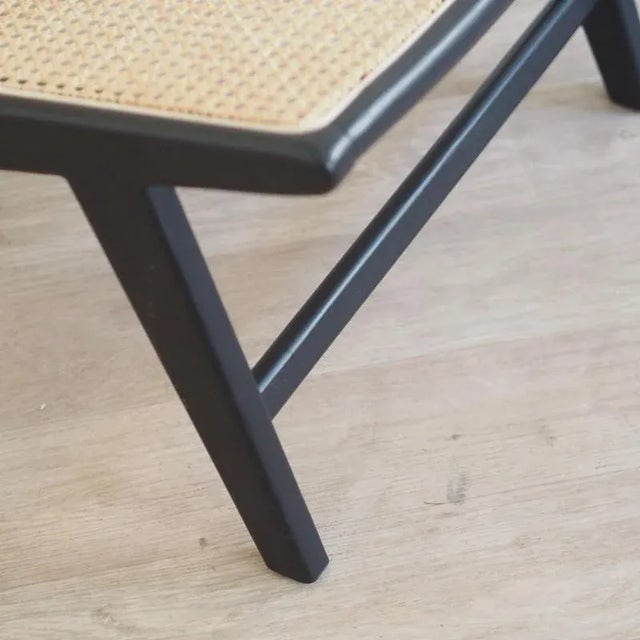 Lounge Chair with Viennese Wickerwork For Sale - Image 9 of 13