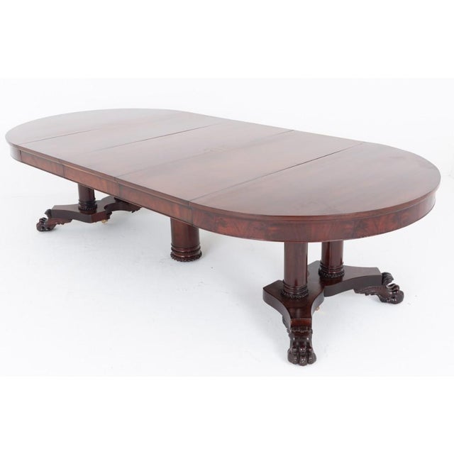 Victorian Extending Split Base Dining Table, 1870s For Sale - Image 4 of 5