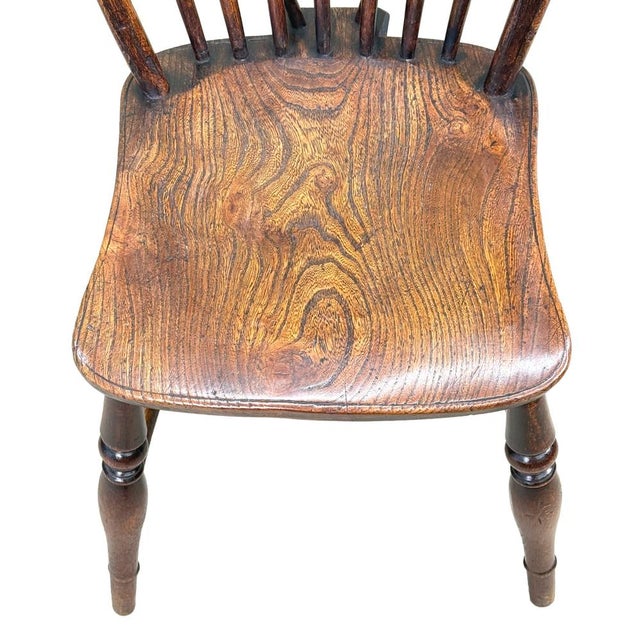 Antique Kitchen Farmhouse Dining Chairs, 1840, Set of 6 For Sale - Image 15 of 17