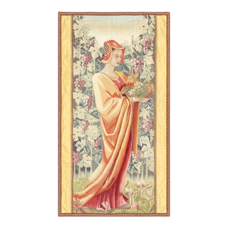 1960s French Aubusson Tapestry For Sale