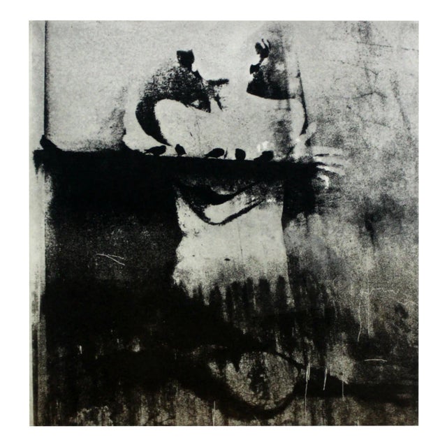 Anna Mikke, Intimate, Etching and Mixed Media on Paper For Sale